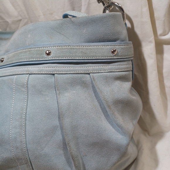 Coach suede shoulder bag - Picture 7 of 10